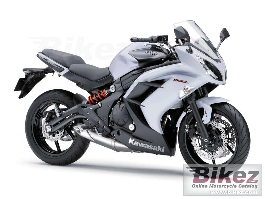 Big Kawasaki ninja 650l (lams) abs picture and wallpaper from Bikez.com